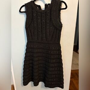 DVF Elegant Black Sleeveless Dress